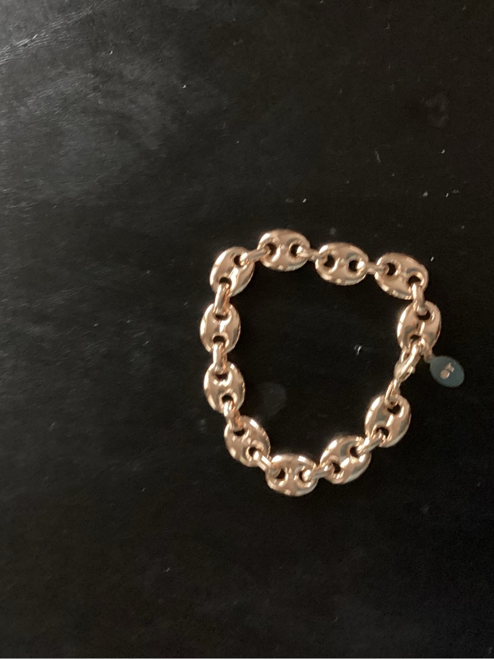 Women's Rose Gold Link Chain Bracelet - Unbranded